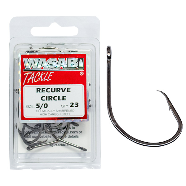 Wasabi Recurve hooks Saltwater